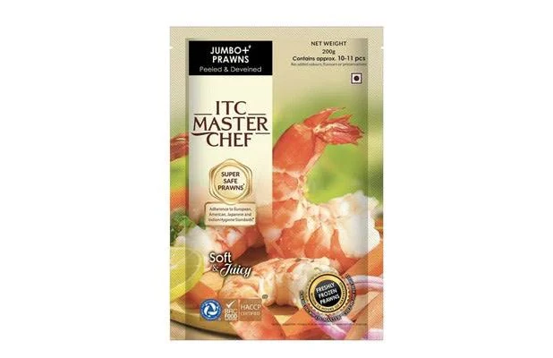 Itc Jumbo Prawns 200G